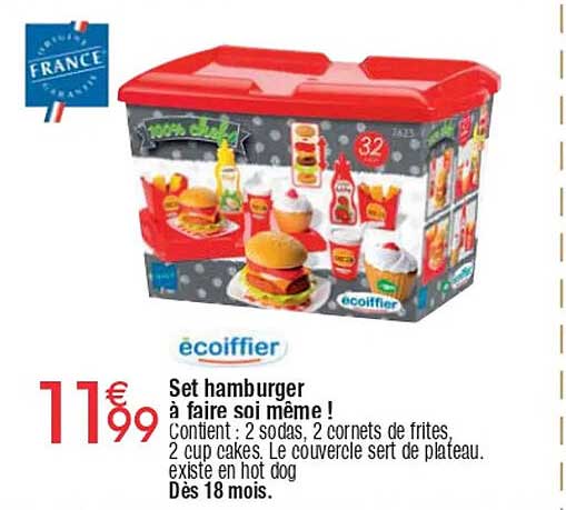 Set hamburger à faire soi même !