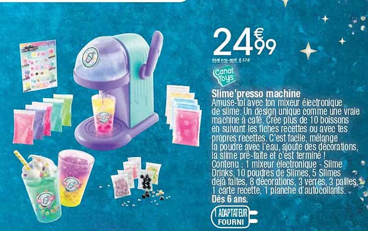 Slime'presso machine