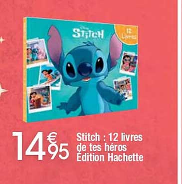 Stitch : 12 livres de tes héros Édition Hachette