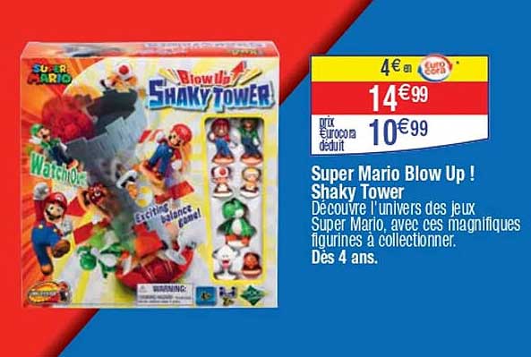 Super Mario Blow Up ! Shaky Tower