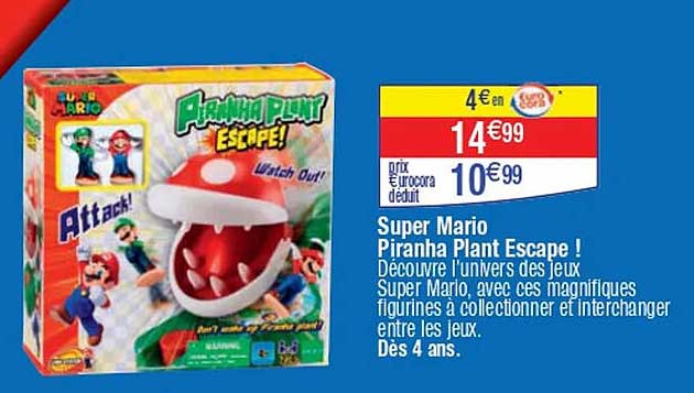 Super Mario Piranha Plant Escape !