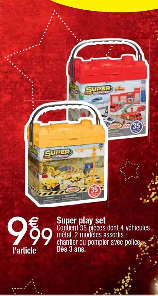 Super play set