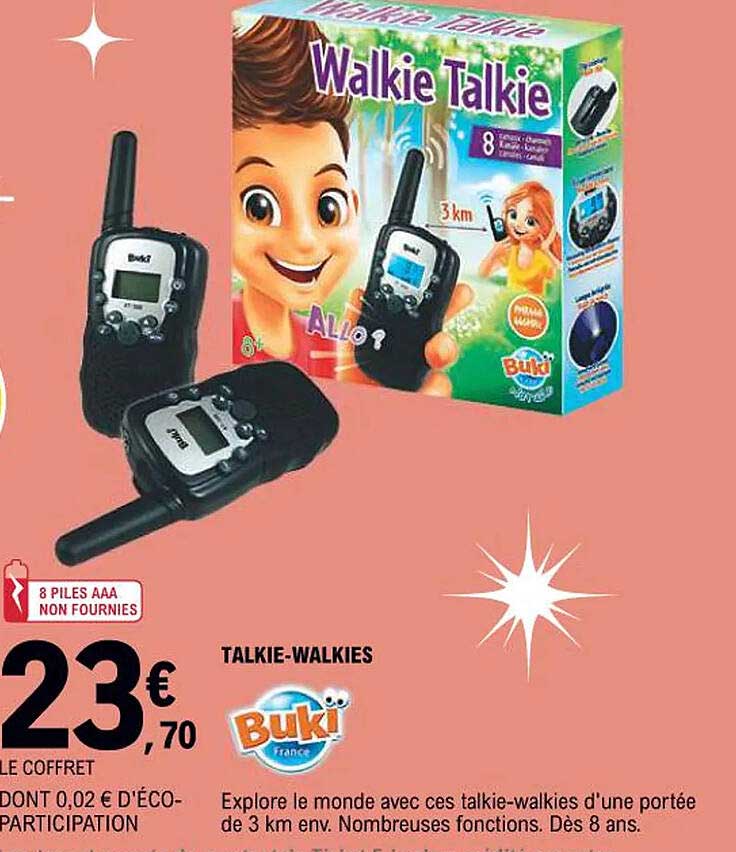 TALKIE-WALKIES Buki