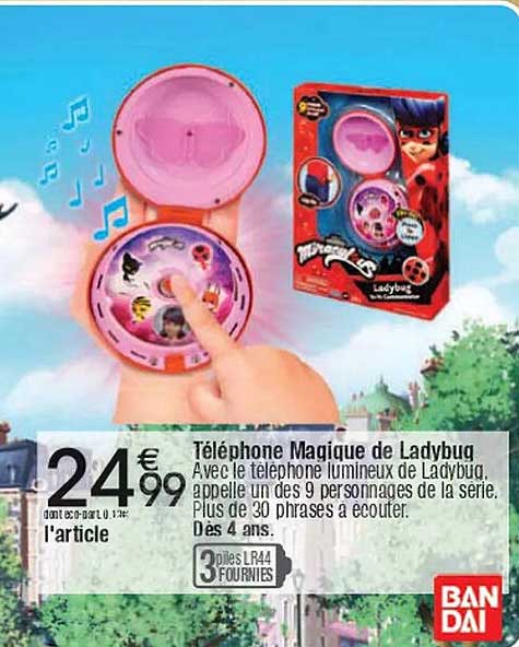 Téléphone Magique de Ladybug