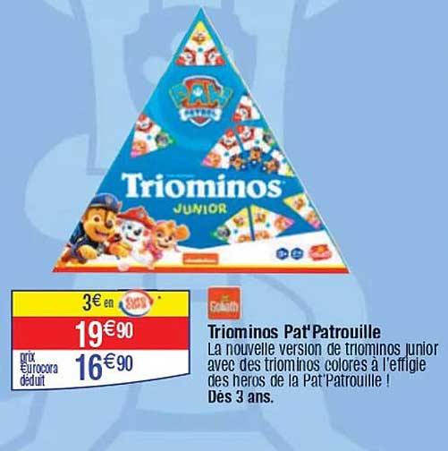 Triominos Pat'Patrouille Junior