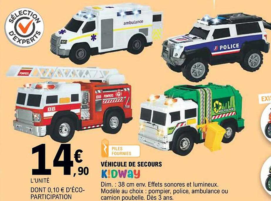 VÉHICULE DE SECOURS KIDWAY