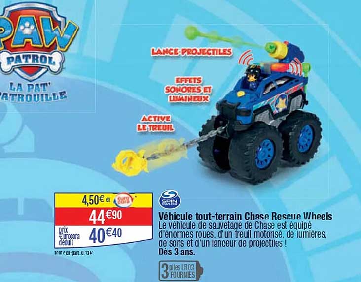 Véhicule tout-terrain Chase Rescue Wheels