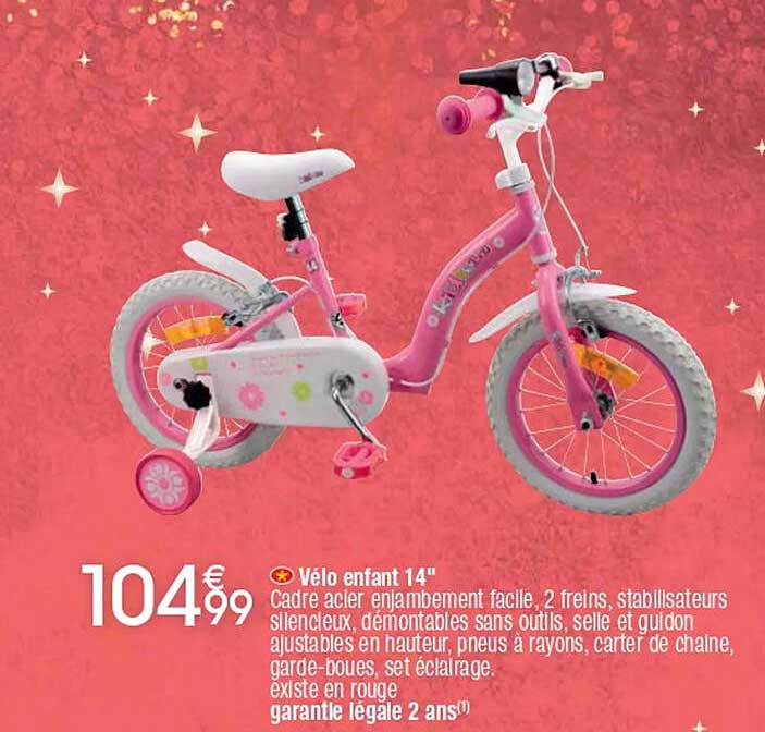 Vélo enfant 14"