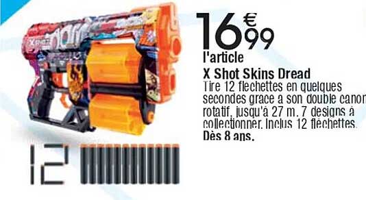 X Shot Skins Dread