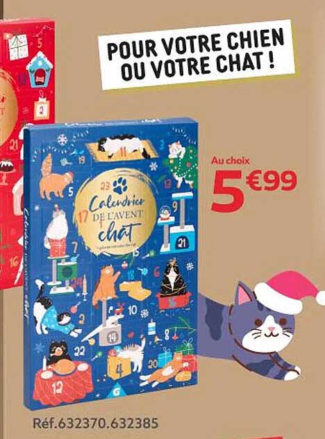 Calendrier de l'Avent chat