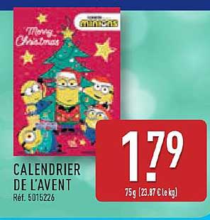 CALENDRIER DE L'AVENT