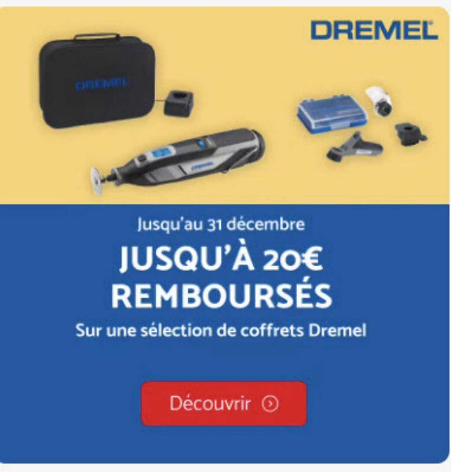 JUSQU'À 20€ REMBOURSÉS