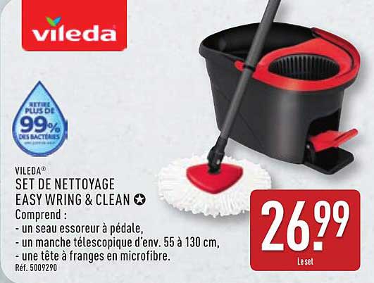 SET DE NETTOYAGE EASY WRING & CLEAN