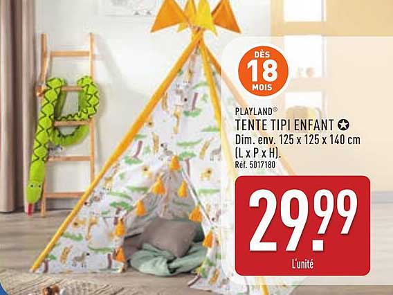 TENTE TIPI ENFANT