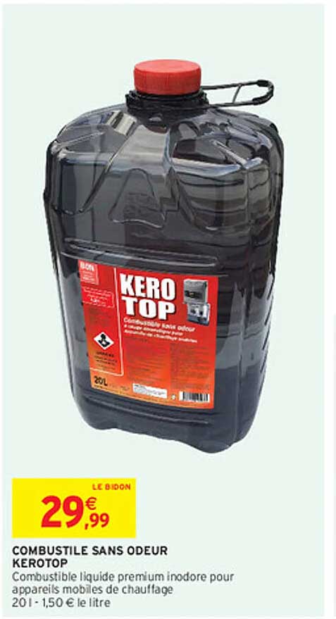 COMBUSTIBLE SANS Odeur KEROTOP