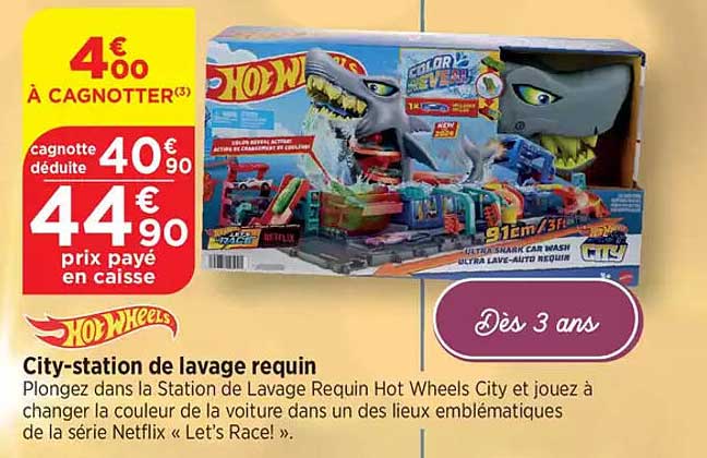 City-station de lavage requin