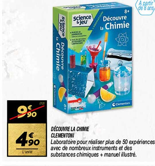 DÉCOUVRE LA CHIMIE CLEMENTONI