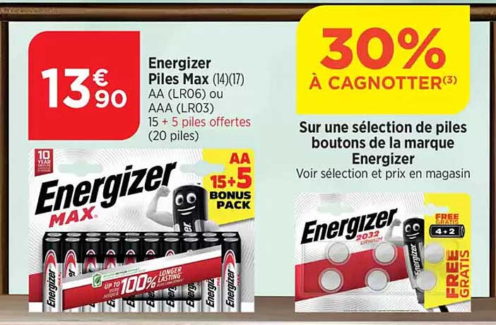 Energizer Piles Max