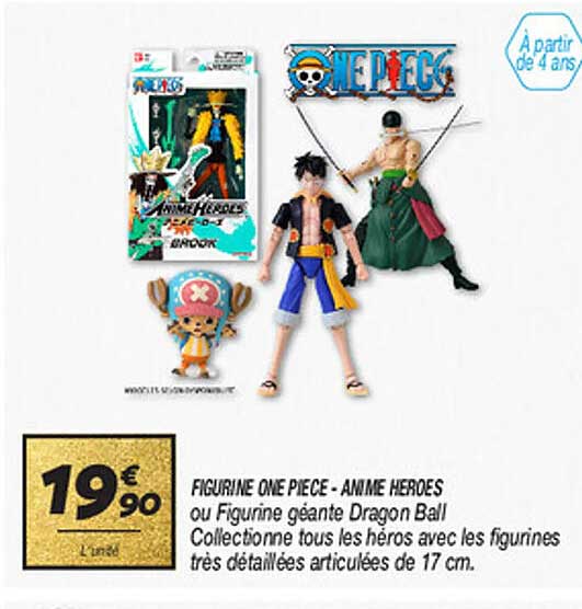 FIGURINE ONE PIECE - ANIME HEROES