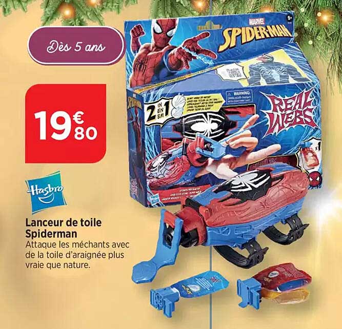 Lanceur de toile Spiderman