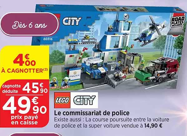 LEGO CITY Le commissariat de police