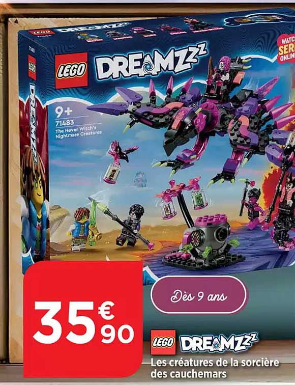 LEGO DREAMZZZ Les créatures de la sorcière des cauchemars