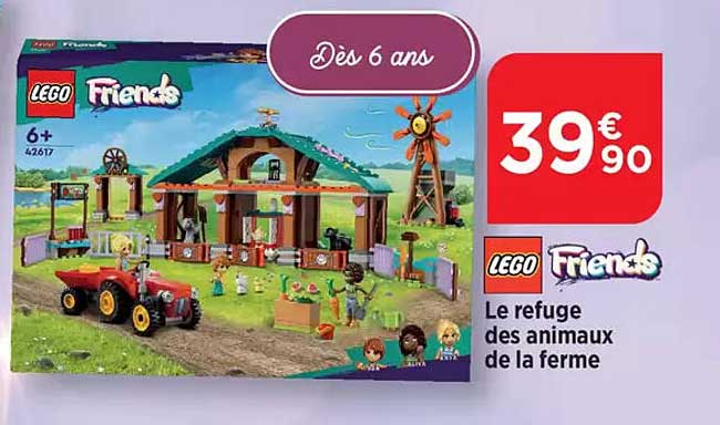 LEGO Friends Le refuge des animaux de la ferme