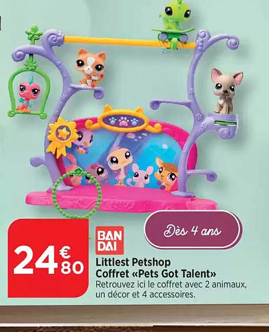 Littlest Petshop Coffret «Pets Got Talent»