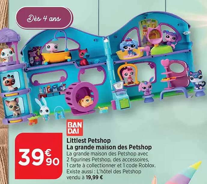 Littlest Petshop La grande maison des Petshop