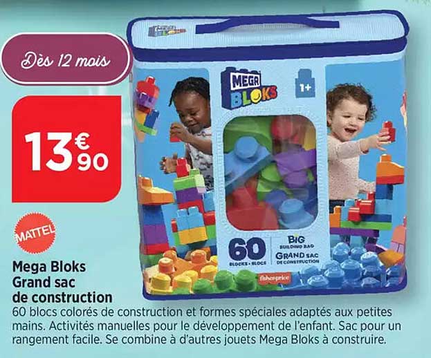 Mega Bloks Grand sac de construction