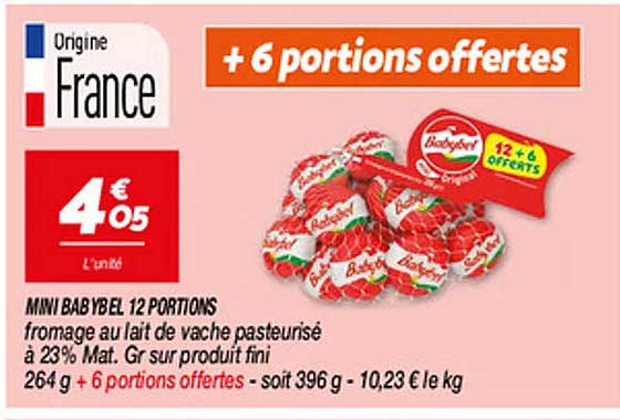 MINI BABYBEL 12 PORTIONS