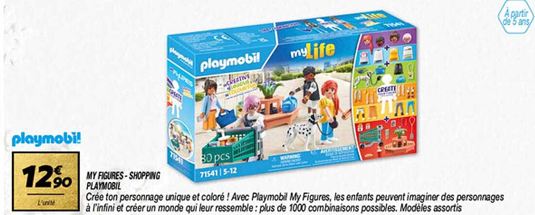 MY FIGURES - SHOPPING PLAYMOBIL