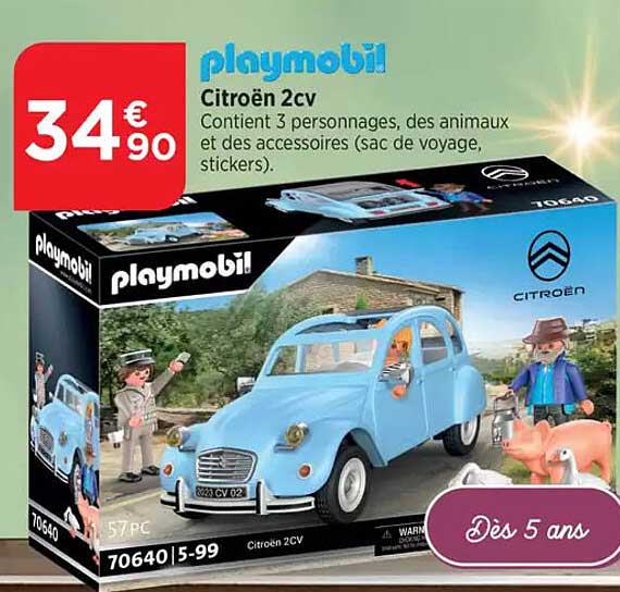 playmobil Citroën 2cv