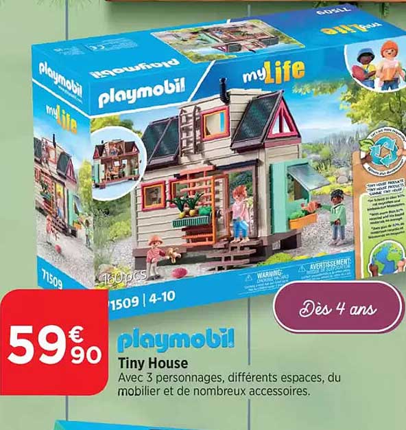 playmobil myLife Tiny House