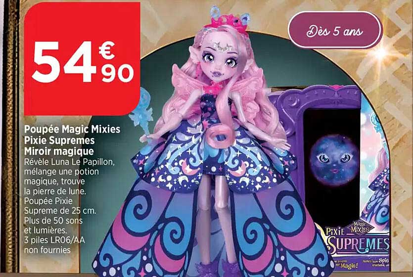 Poupée Magic Mixies Pixie Supremes Miroir magique