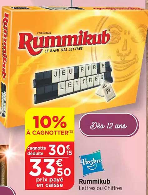 Rummikub le rami des lettres