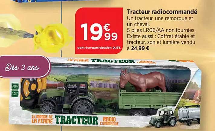 Tracteur radiocommandé