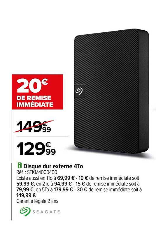 Disque dur externe 4To