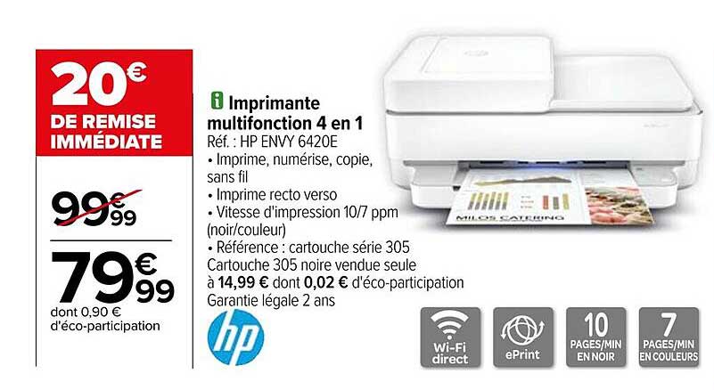 Imprimante multifonction 4 en 1