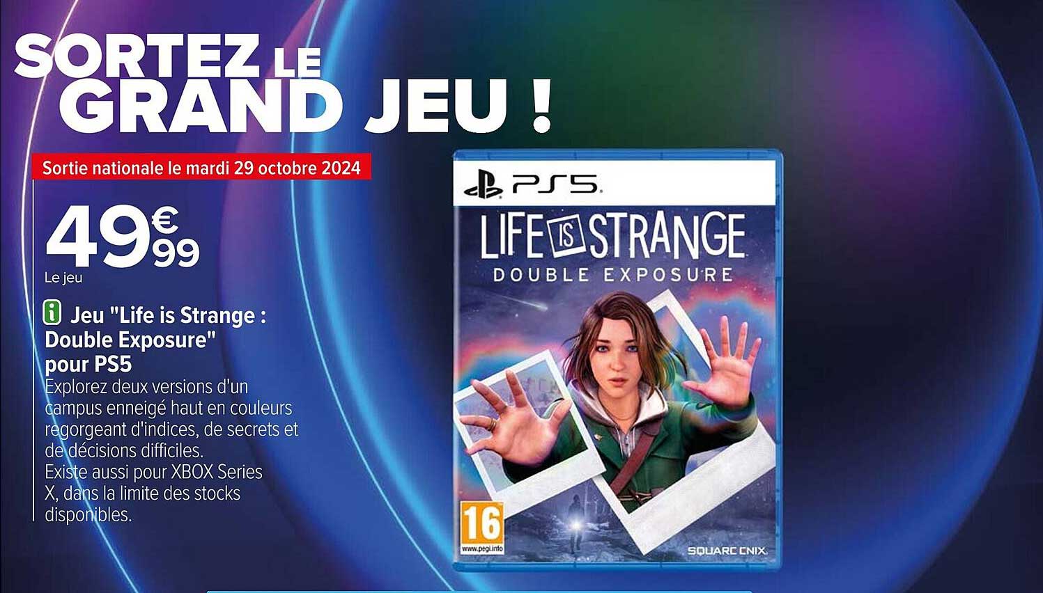 Jeu "Life is Strange : Double Exposure" pour PS5