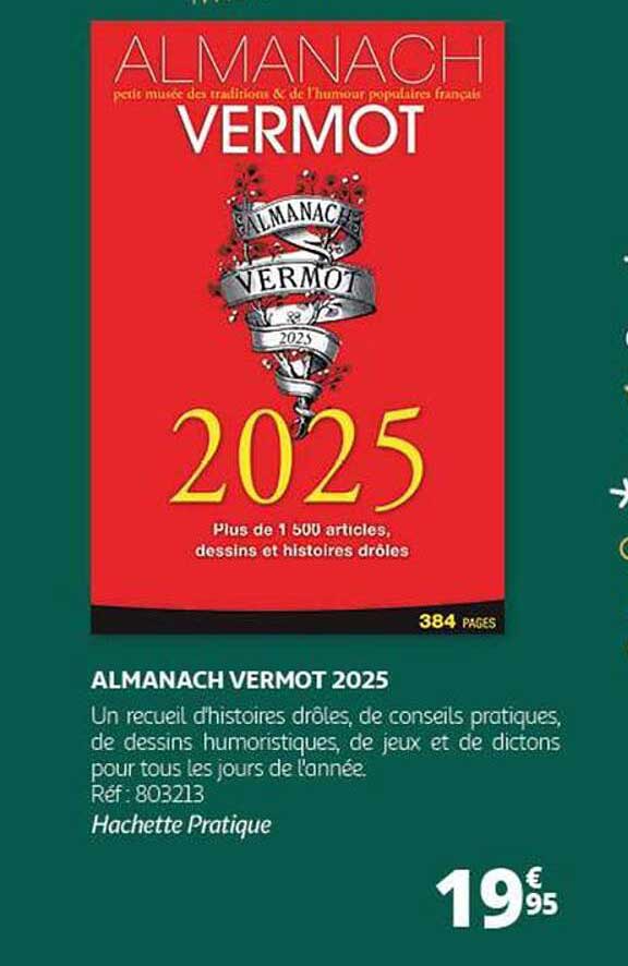 ALMANACH VERMOT 2025