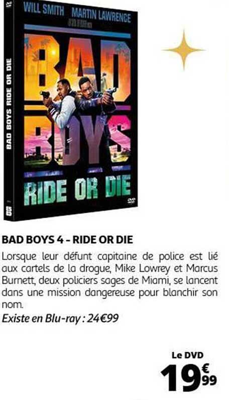 BAD BOYS 4 - RIDE OR DIE