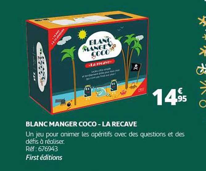 BLANC MANGER COCO - LA RECAVE