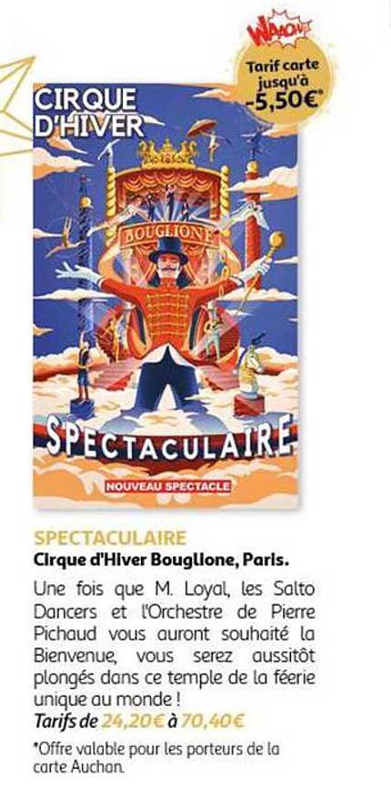 CIRQUE D'HIVER SPECTACULAIRE