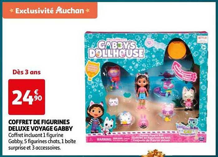 COFFRET DE FIGURINES DELUXE VOYAGE GABBY