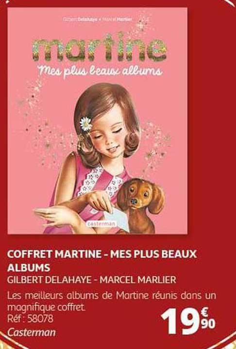 COFFRET MARTINE - MES PLUS BEAUX ALBUMS