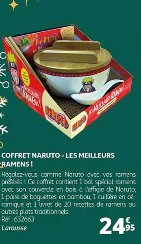 COFFRET NARUTO - LES MEILLEURS RAMENS !