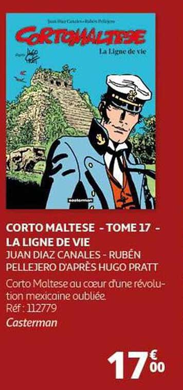 CORTO MALTESE - TOME 17 - LA LIGNE DE VIE