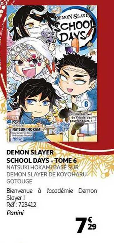 DEMON SLAYER SCHOOL DAYS - TOME 6