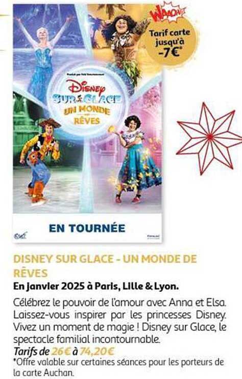 DISNEY SUR GLACE - UN MONDE DE RÊVES